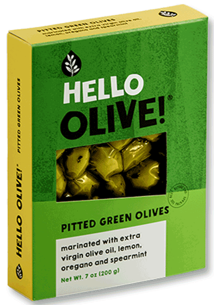 Hello Olive Πράσινες Ελιές Μαριναρισμένες