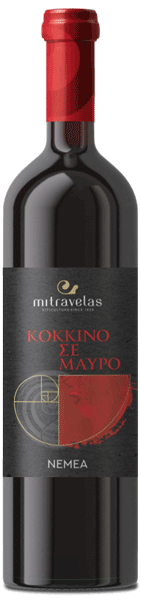 Κτήμα Μητραβέλας Κόκκινο σε Μαύρο 2024