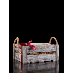 Large rectangular crate with details