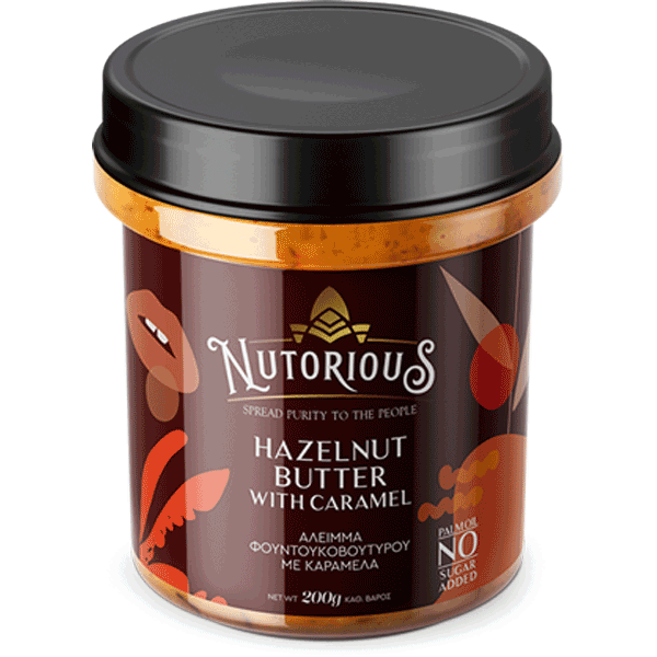 Nutorious Hazelnut Butter with Caramel