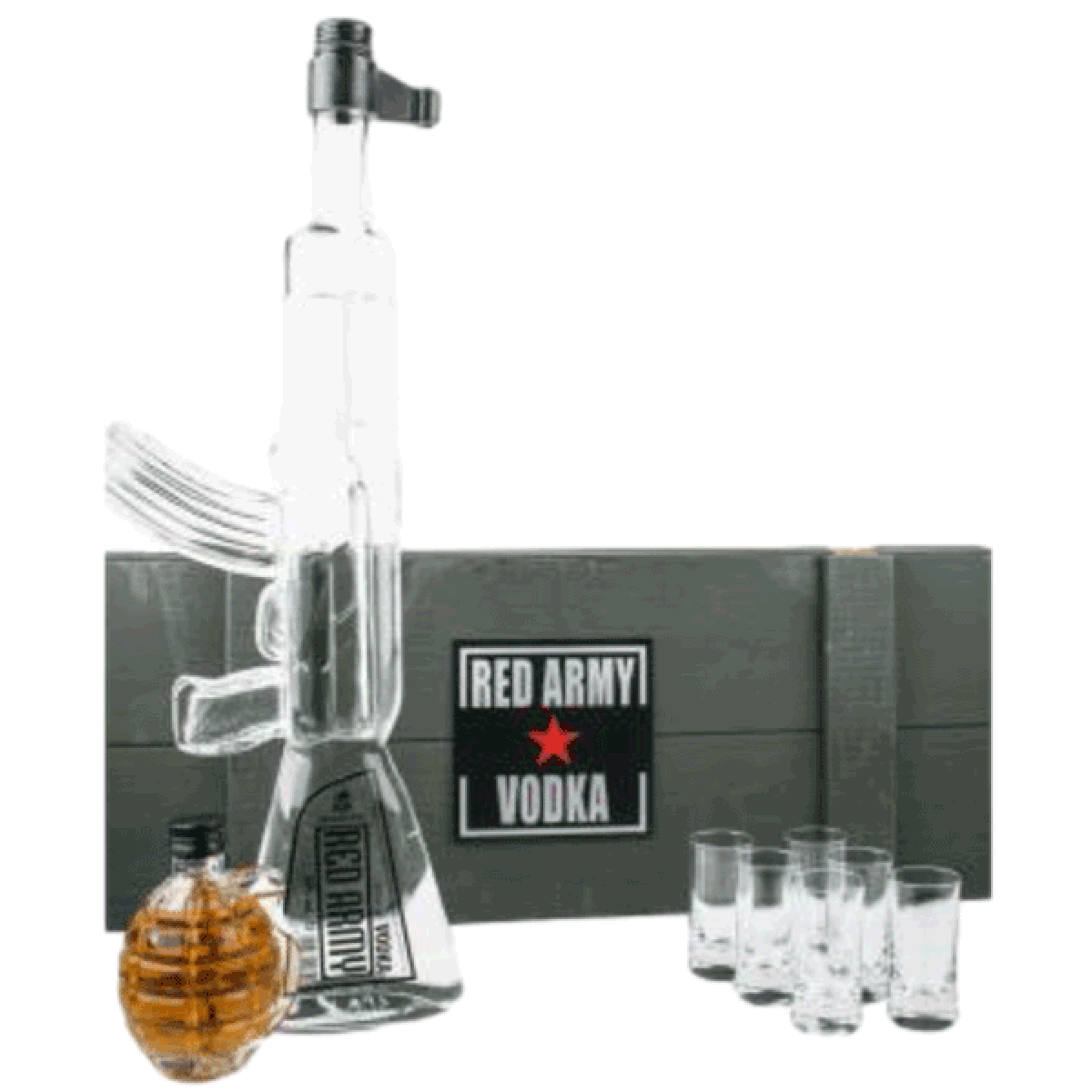 Red Army Kalashnikov Vodka 1.2lt Greece and Grapes