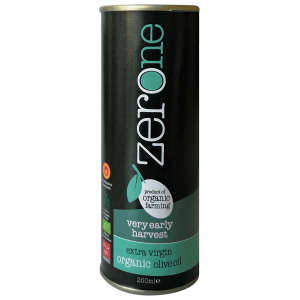 Zero One Very Early Harvest Extra Virgin Organic Olive Oil 250ml Zero One Very Early Harvest Extra Virgin Organic Olive Oil 250ml