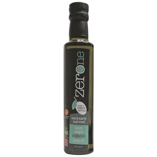 Zero One Very Early Harvest Extra Virgin Organic Olive Oil 250ml