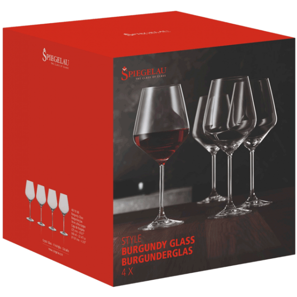 Burgundy Glass Style (4 pcs.) Burgundy Glass Style (4 pcs.)