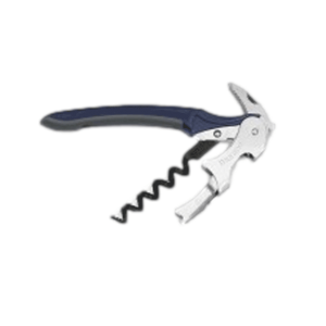 Wine opener Murano Dark Blue