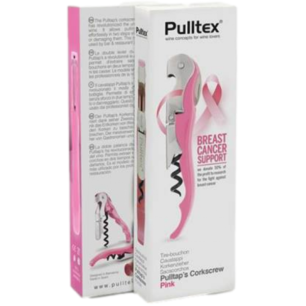 Pulltap Wine Opener Pink