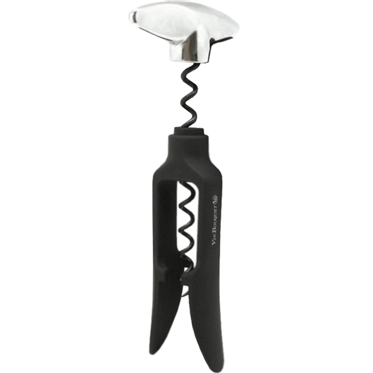 Wine opener Twist BlackInox Greece and Grapes