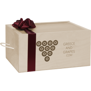 G&G Ξύλινο κουτί για 6 φιάλες