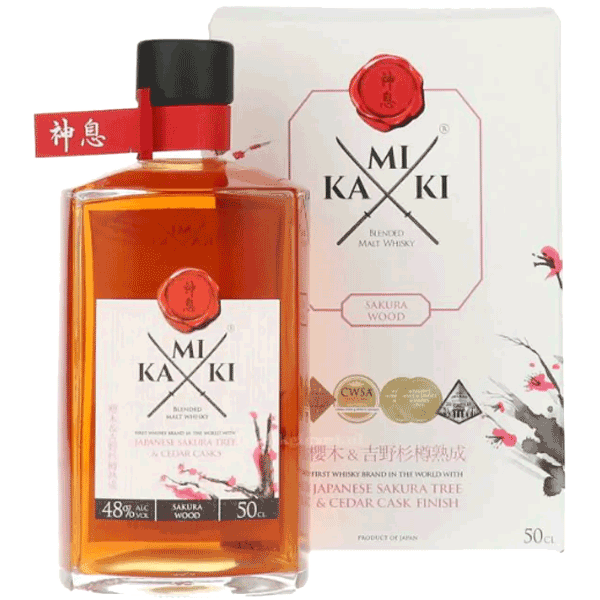 Kamiki Sakura Wood Whisky