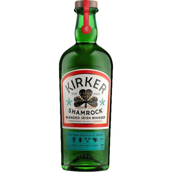 Kirker Shamrock Blended Irish Whiskey