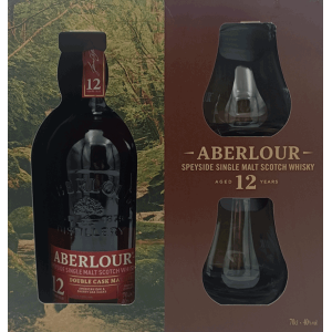 Aberlour 12yo Double Cask matured με 2 ποτήρια Aberlour 12yo Double Cask matured με 2 ποτήρια