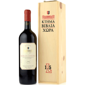 Ktima Biblia Chora Red 2021 Magnum with wooden box Ktima Biblia Chora Red 2021 Magnum with wooden box