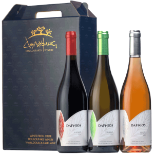 Douloufakis Winery Dafnios White, Red and Rosé - Ready Composition