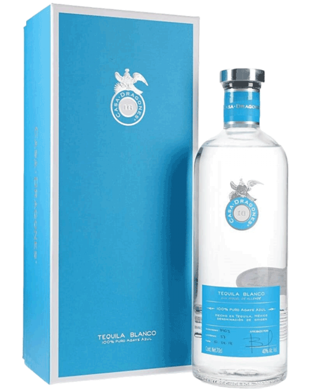 Casa Dragones Blanco Tequila Greece and Grapes