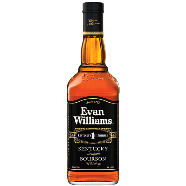 Evan Williams Black Label Straight Bourbon Whiskey Evan Williams Black Label Straight Bourbon Whiskey