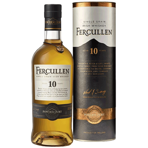 Fercullen 10yo Single Grain Irish Whiskey