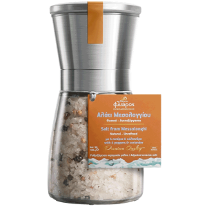 Floros Messolonghi Sea Salt with 4 Peppers & Coriander - Mill 180gr