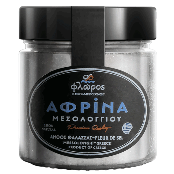 Floros Afrina (Fleur de Sel) - Jar 200gr