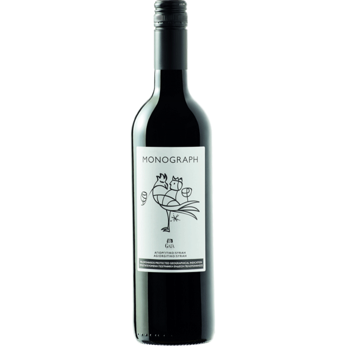 Gaia Wines Monograph Syrah 2021 Greece and Grapes