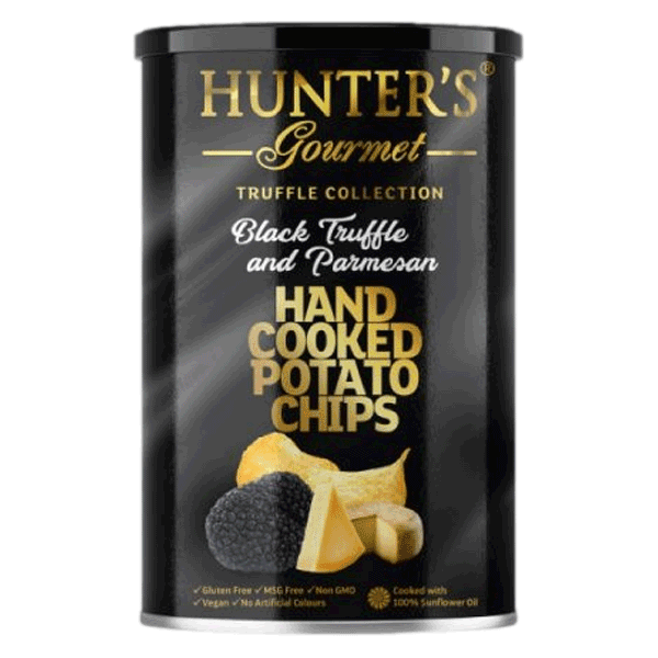 Hunter Foods Πατατάκια με Μαύρη Τρούφα και Παρμεζάνα