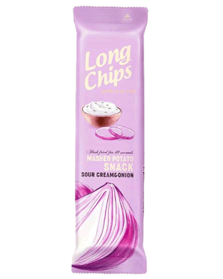 Long Chips Πατατάκια Sour Cream & Onion