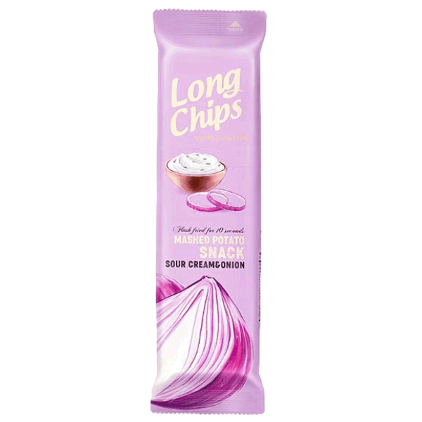 Long Chips Πατατάκια Sour Cream & Onion