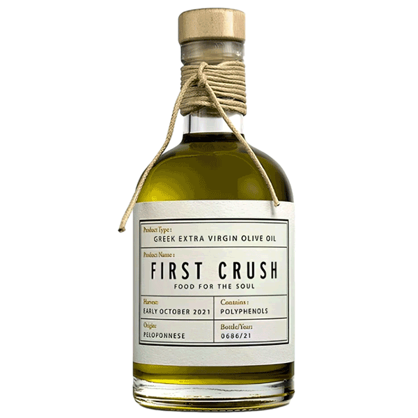 Σελλάς First Crush Food for the Soul Εξαιρετικό Παρθένο Ελαιόλαδο 250ml