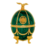 Ladoga Imperial Collection Super Premium Vodka 700ml in Emerald Faberge Egg