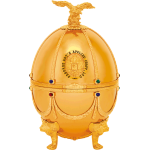 Ladoga Imperial Collection Super Premium Vodka 700ml in Golden Faberge Egg