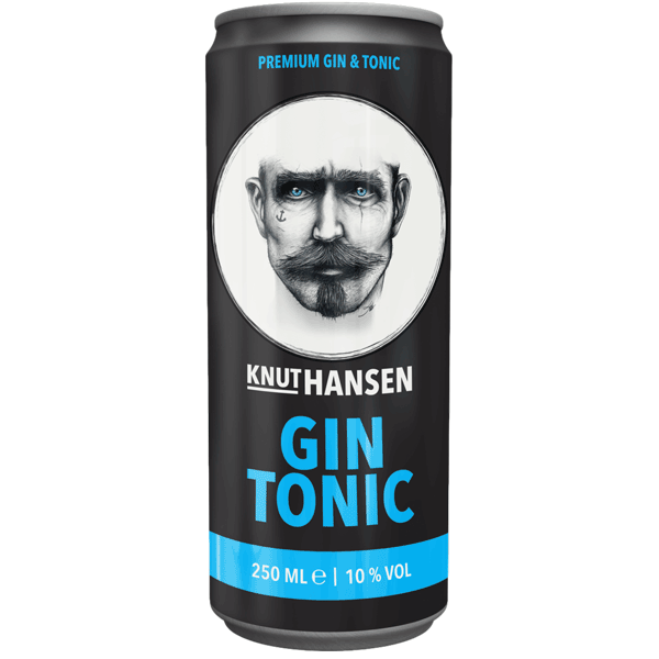 Knut Hansen Gin Tonic Rtd 0,25l 10%