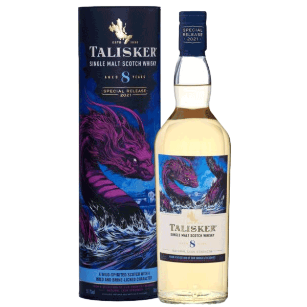 Talisker 8yo Single Malt Scotch Whisky (Legends Untold Collection)
