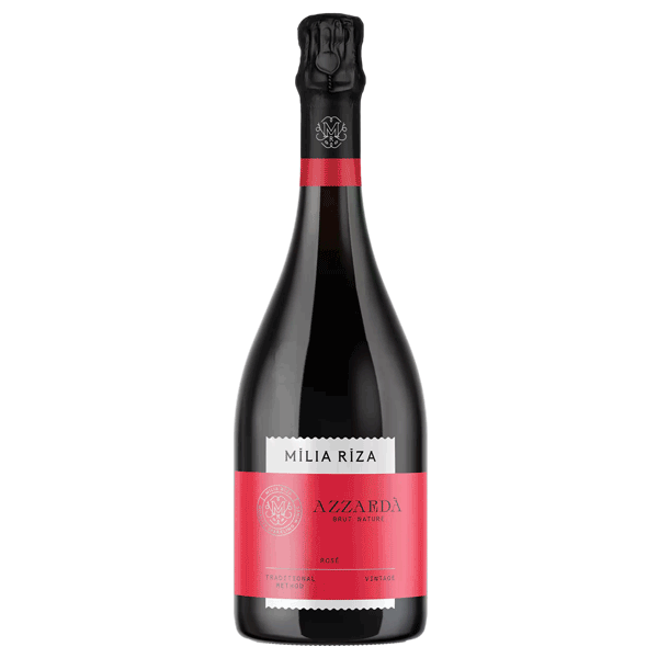 Milia Riza Wines Azzardà Rosé Brut Nature 2022
