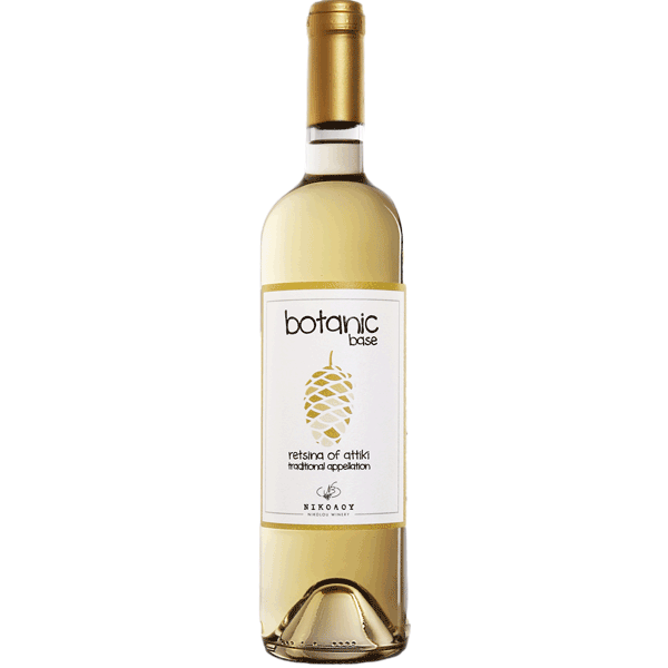 Nikolou Winery Botanic Base Retsina