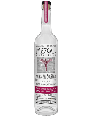Nuestra Soledad Sta. Ma. Zoquitlan Mezcal