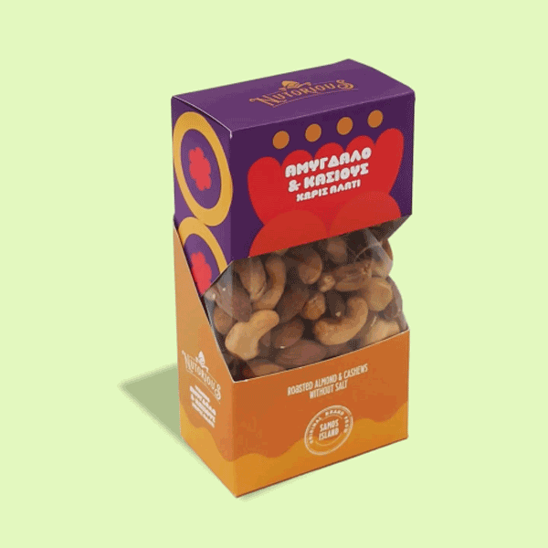 Nutorious Αμύγδαλο και Κάσιους χωρίς αλάτι 200gr