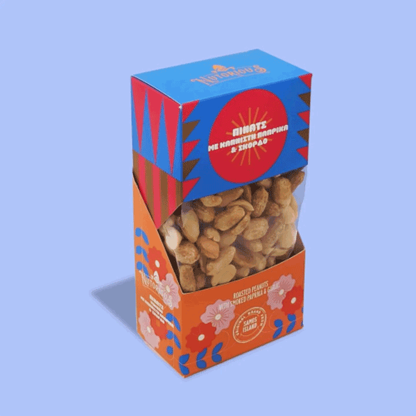 Nutorious Πίνατς με καπνιστή πάπρικα και σκόρδο 200gr Nutorious Πίνατς με καπνιστή πάπρικα και σκόρδο 200gr