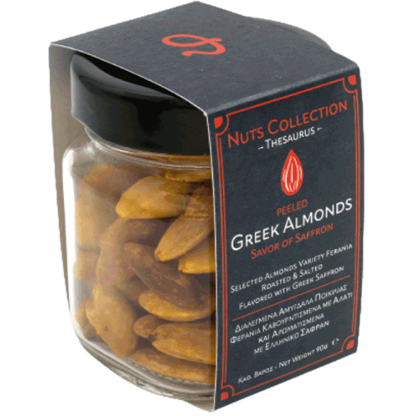 Nuts Collection - Greek Almonds with Saffron