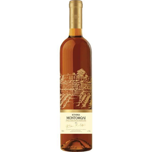 Montofoli Estate Dessert wine 2013 Greece and Grapes