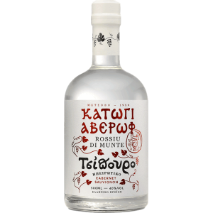 Katogi Averoff  Tsipouro without anise Rossiu Di Munte 500ml