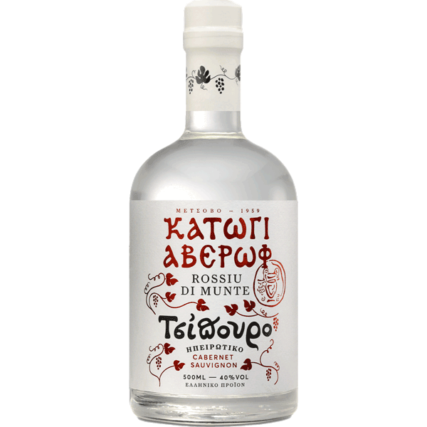 Katogi Averoff Tsipouro without anise Rossiu Di Munte 500ml Katogi Averoff Tsipouro without anise Rossiu Di Munte 500ml