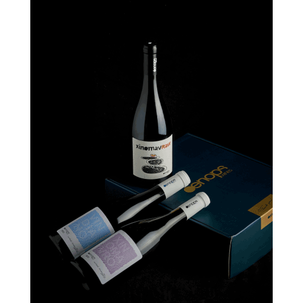 Oenops Wines Ready Composition 3 bottles