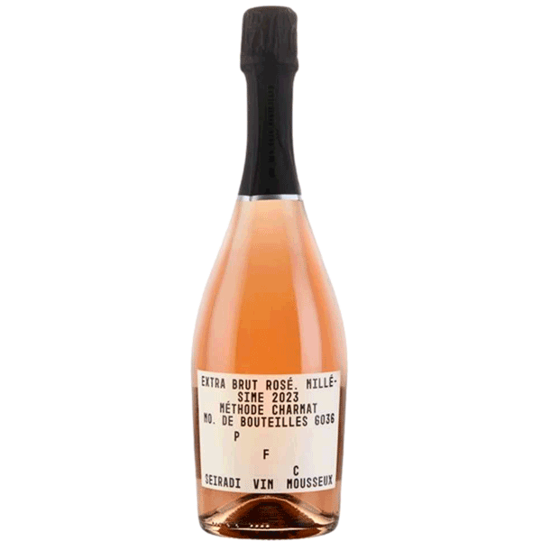 Seiradi PFC Vin Mousseux Rose Extra Brut 2023 Seiradi PFC Vin Mousseux Rose Extra Brut 2023