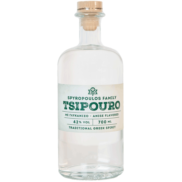 Distillery Spyropoulos Tsipouro anise flavored 700ml
