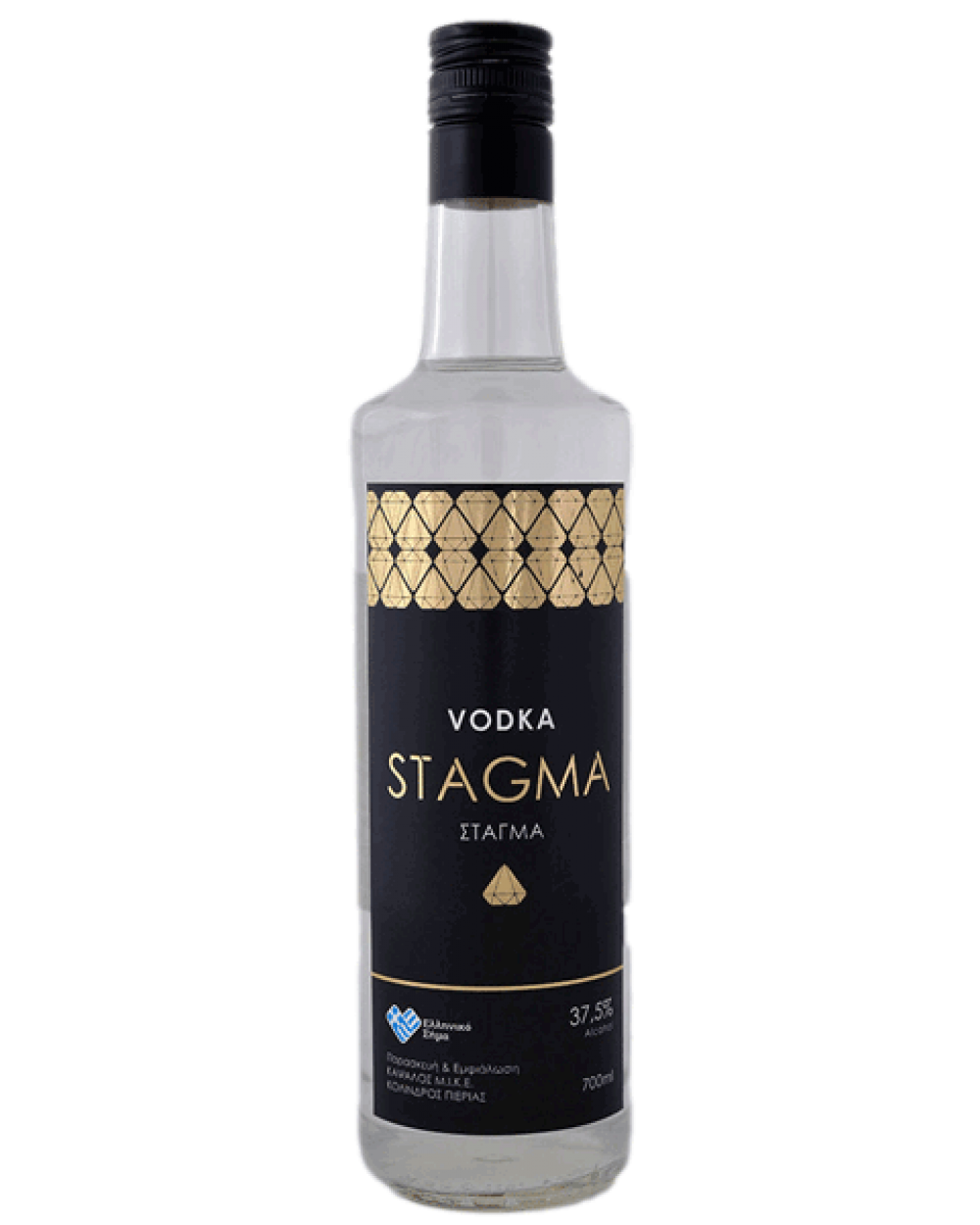 Stagma Greek Vodka Greece and Grapes