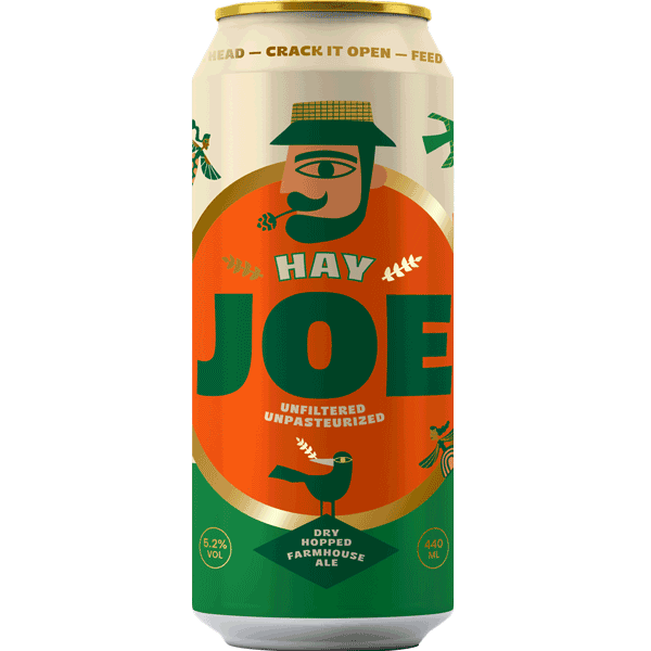 Strange Brew Hay Joe Dry Hopped Farmhouse Ale 440ml
