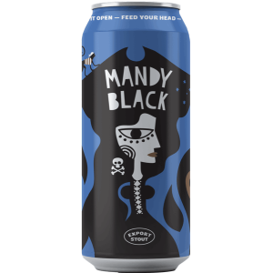 Strange Brew Mandy Black Export Stout 440ml Strange Brew Mandy Black Export Stout 440ml
