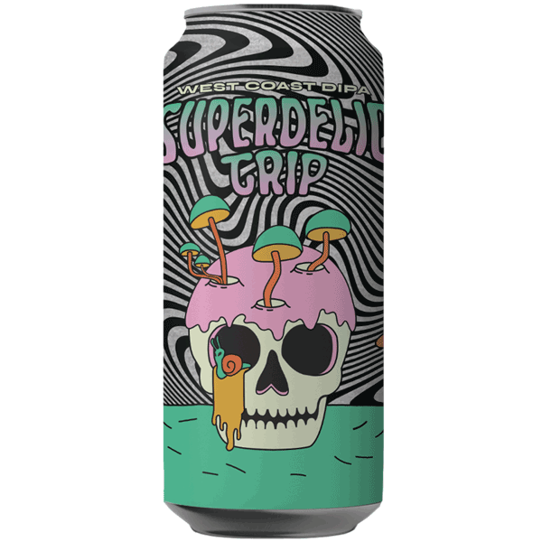 Strange Brew Superdelic Trip West Coast Dipa 440ml