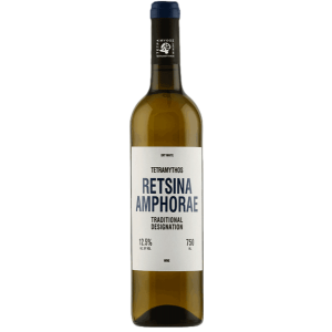 Tetramythos Winery Retsina Amphorae