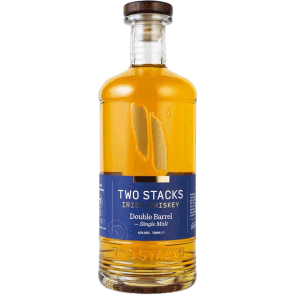 Two Stacks Single Malt Double Barrel Irish Whiskey Two Stacks Single Malt Double Barrel Irish Whiskey
