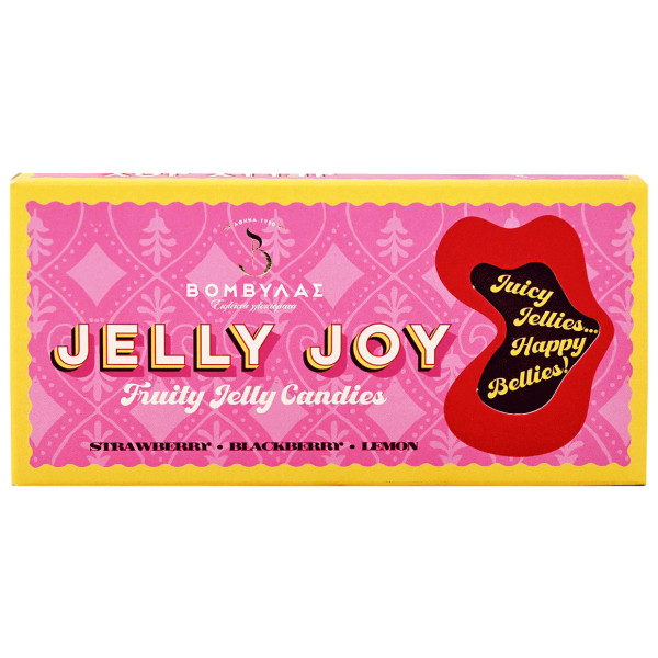 Vomvilas Jelly joy pink strawberry, blackberry, lemon